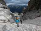 Aaron und Ronald am Vedretta di Brenta inferiore (18. Juli)