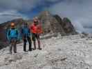 Aaron, Ronald und ich am Spallone dei Massodi, 3.004 m (18. Juli)