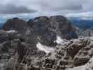 Cima Tosa vom Sentiero Bocchette Alte aus (18. Juli)