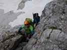 Via Ferrata Oliva Detassi: Aaron und Ronald (18. Juli)
