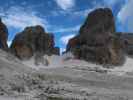 Vedretta dei Sfulmini vom Rifugio Alimonta aus (18. Juli)