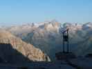 Adamellogruppe vom Rifugio Alimonta aus (18. Juli)