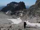 Ronald zwischen Bocca di Brenta und Rifugio Pedrotti (19. Juli)