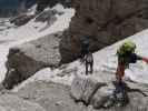 Martin, Armin und Aaron zwischen Rifugio Pedrotti und Cima Polsa (19. Juli)