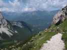 zwischen Rifugio Brentei und Galleria Bogani (20. Juli)