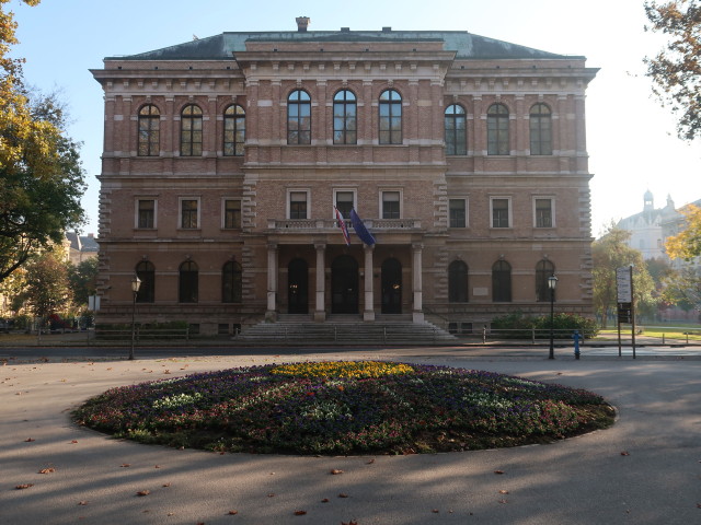 Hrvatska akademija znanosti i umjetnosti in Zagreb (31. Okt.)