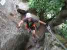 Frank am Hirschwand-Klettersteig