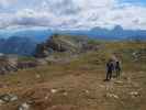 Thomas und Birgit zwischen Monte Cavallo di Pontebba und Creta di Pricot