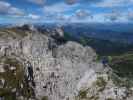 von der Creta di Pricot Richtung Nordwesten