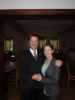 Ich und Sabine im Schlossgasthof Rosenburg