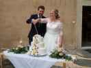 Norbert und Viktoria im Burghof Rosenburg