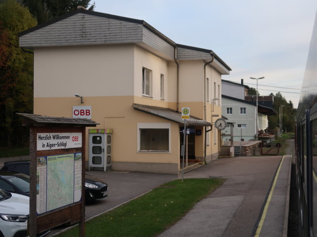 Bahnhof Aigen-Schl&auml;gl, 564 m