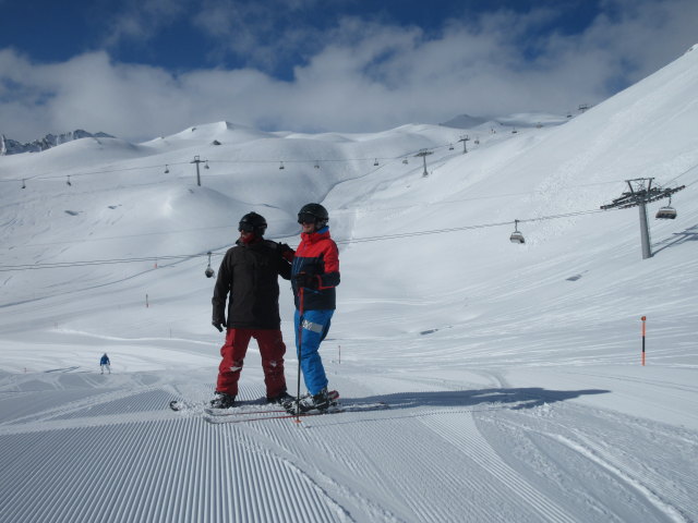 Markus ich auf der Piste 64 (17. Apr.)