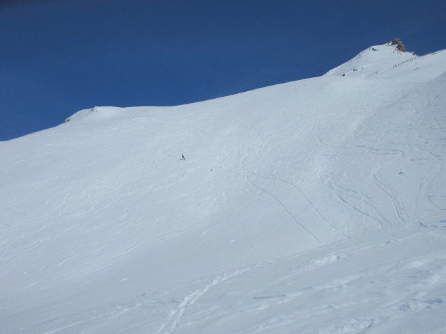 Markus zwischen Piste 38 und Piste 34 (18. Apr.)