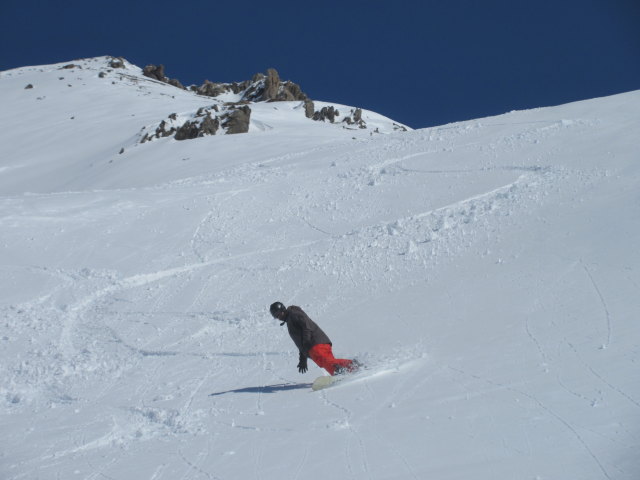 Markus auf der Piste 40 (21. Apr.)