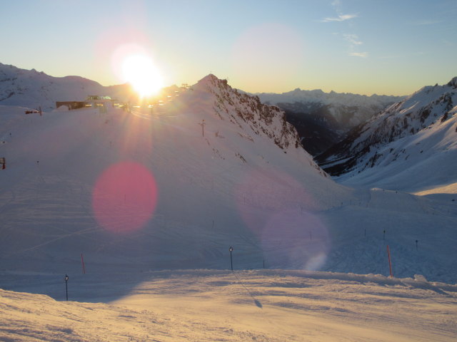 von der Ulmer H&uuml;tte Richtung Westen (13. J&auml;n.)