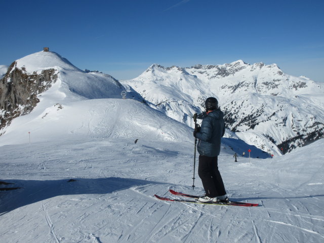 Ronald auf der Route 'Madloch - Zug' (14. J&auml;n.)