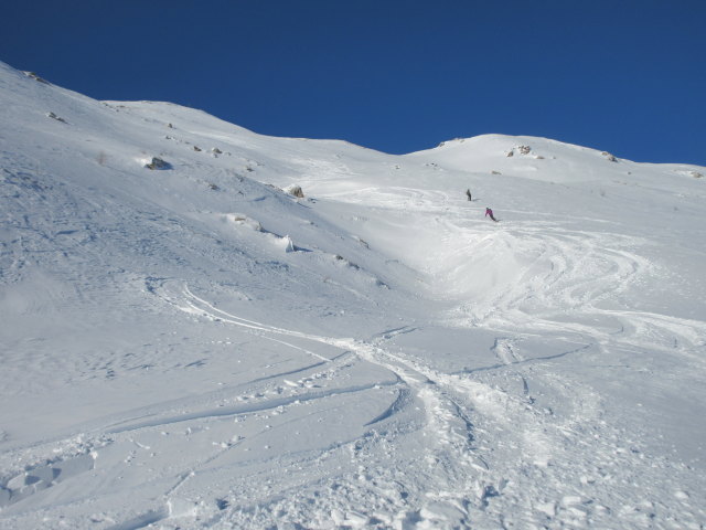 neben der Speiereck-Gipfelbahn (20. J&auml;n.)
