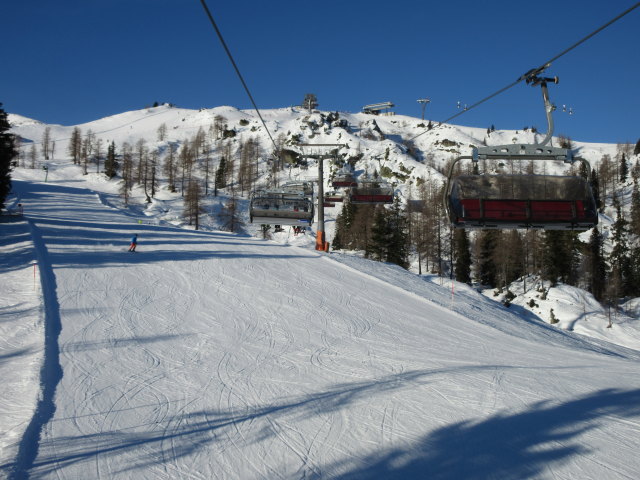 L&auml;rchenboden-Abfahrt von der Madritschenbahn aus