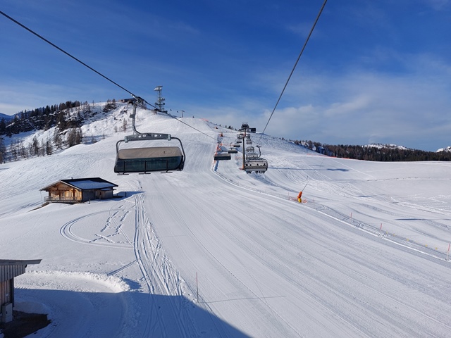 Sch&ouml;nblickpiste vom Family Express aus