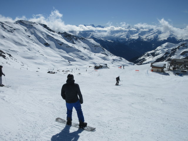 Markus auf der Piste Coraia (16. M&auml;rz)