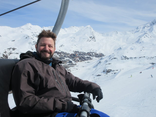 Markus im T&eacute;l&eacute;si&egrave;ge Plan de l'Eau (19. M&auml;rz)