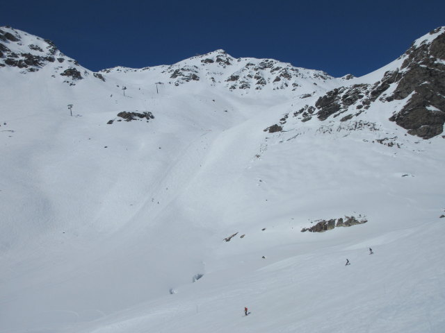 Piste Combe Rosael von der Piste Mauriennaise aus (19. M&auml;rz)