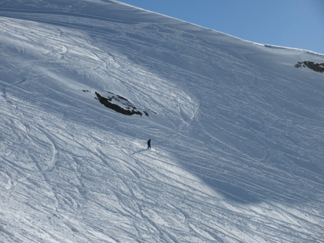 Markus neben der Piste Lac Blanc (19. M&auml;rz)