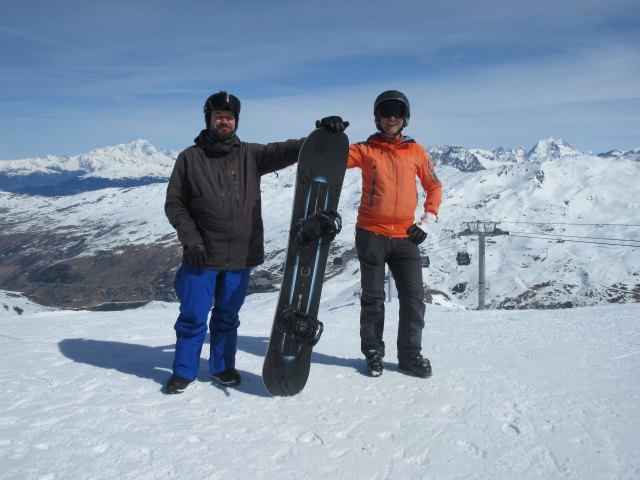 Markus und ich auf der Piste Masse (20. M&auml;rz)