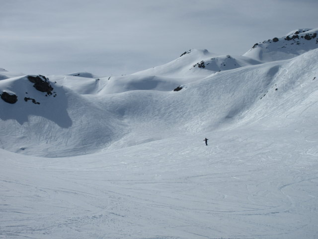 Markus zwischen Pointe de la Masse und Lac du Lou (20. M&auml;rz)