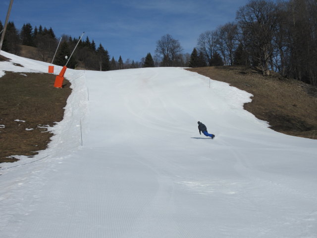 Markus auf der Piste G&eacute;linotte (22. M&auml;rz)