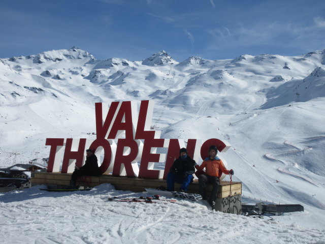 Markus und ich neben der Piste Pluviom&egrave;tre (22. M&auml;rz)