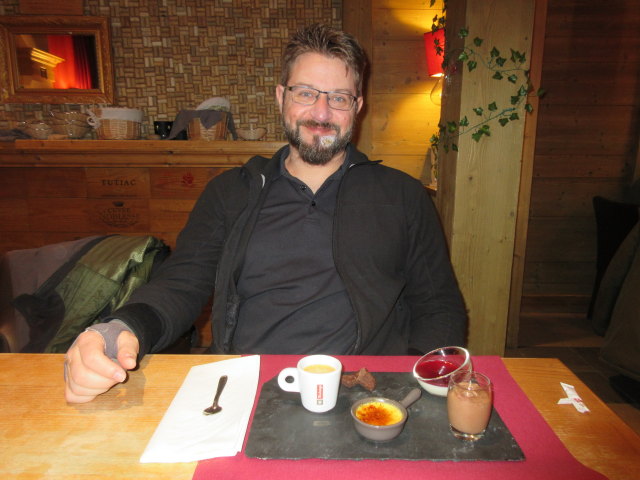 Markus im Restaurant Les Rotisseurs (22. M&auml;rz)