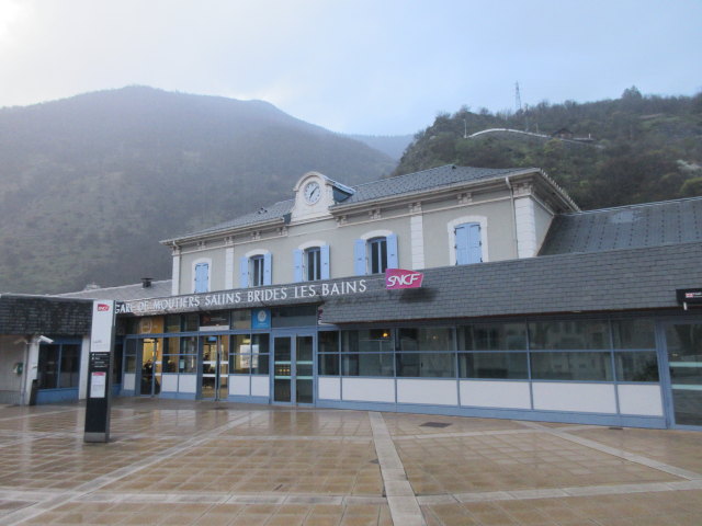 Gare de Moutiers-Salins-Brides-les-Bains, 480 m (23. M&auml;rz)