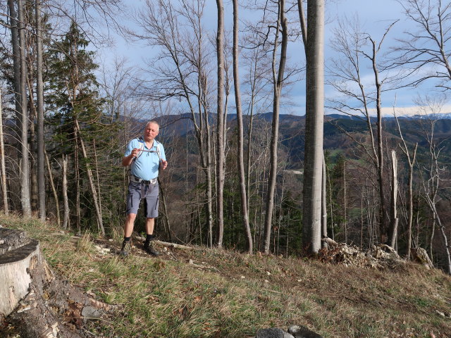 Erich zwischen Wei&szlig;em Kreuz und Oberland