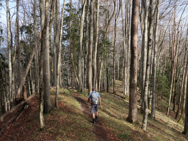 Erich zwischen Wei&szlig;em Kreuz und Oberland