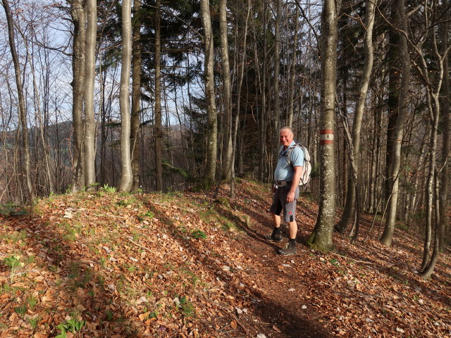 Erich zwischen Wei&szlig;em Kreuz und Oberland