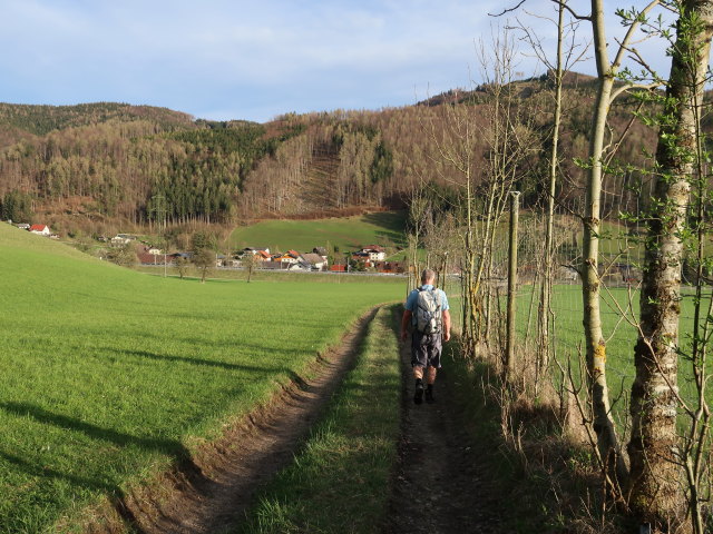 Erich zwischen Wei&szlig;em Kreuz und Oberland