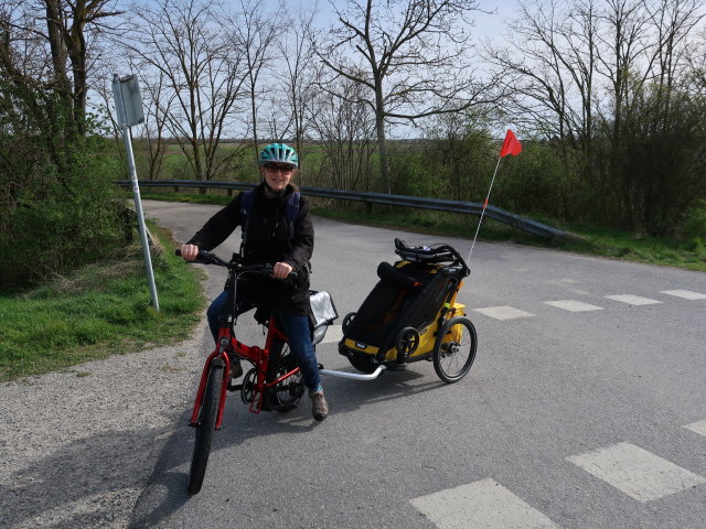 Sabine zwischen Gerasdorf und Kapellerfeld (26. M&auml;rz)