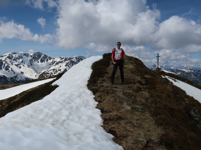 Ronald zwischen Breiteggern und Schwaigberghorn