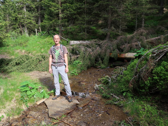 Frank beim Sepp-Reiner-Br&uuml;ndl (14. Juni)