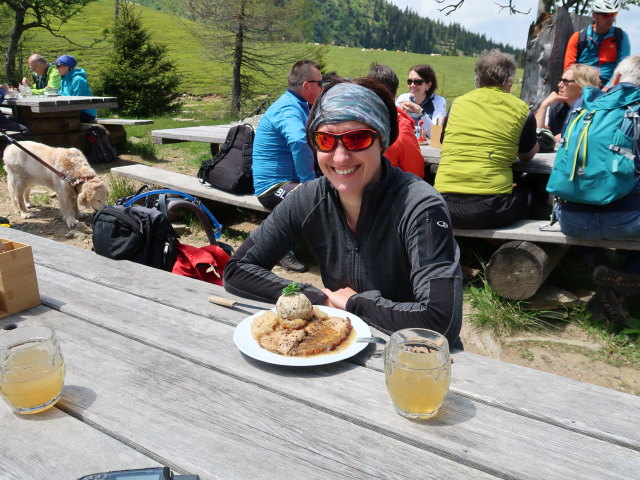 Carmen bei der Grillitschh&uuml;tte, 1.650 m (15. Juni)