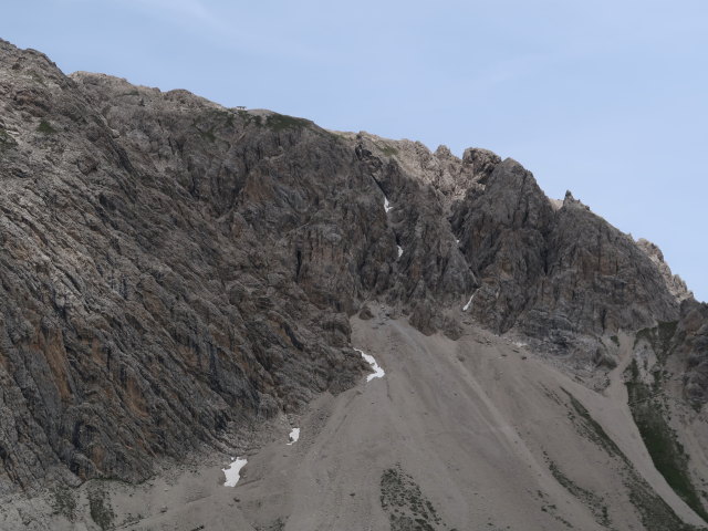 zwischen K&uuml;hbodent&ouml;rl und Spitzkofel-Klettersteig (29. Juni)