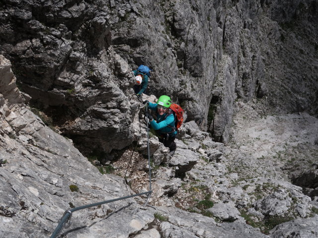 Ferrata Campanile Colesei: Sonja