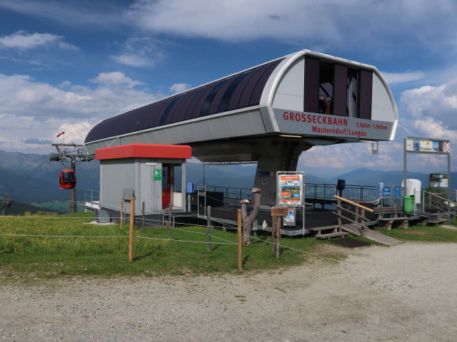Bergstation der Gro&szlig;eckbahn, 1.960 m (13. Juli)