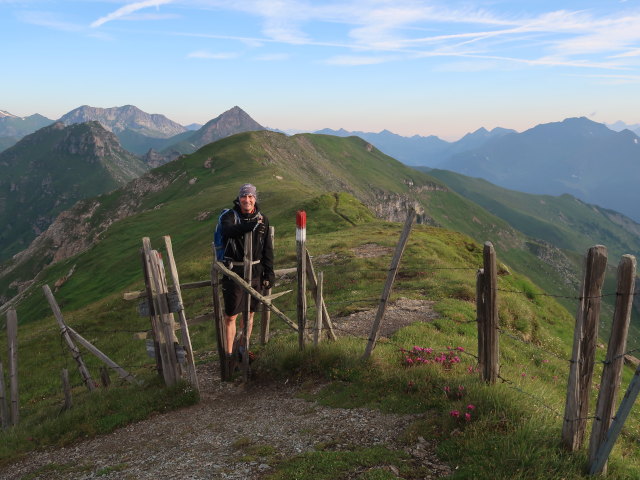 Frank zwischen Kleinem Lansch&uuml;tz und Gro&szlig;em Lansch&uuml;tz (14. Juli)