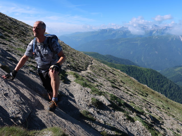 Frank zwischen K&auml;mpenk&ouml;pfln und Schareck (14. Juli)