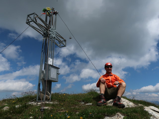 Ich am Wei&szlig;eneck, 2.563 m (14. Juli)