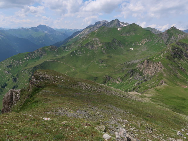 zwischen Vorderem Wei&szlig;eneck und Grubachscharte (14. Juli)