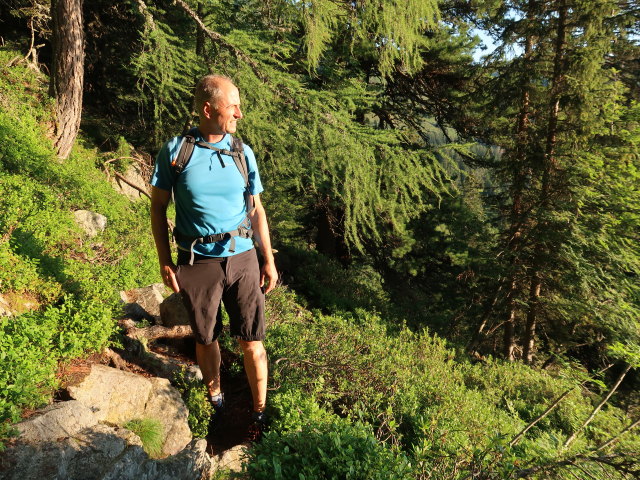 Frank zwischen Edelrauteh&uuml;tte und Ochsenkarh&uuml;tte